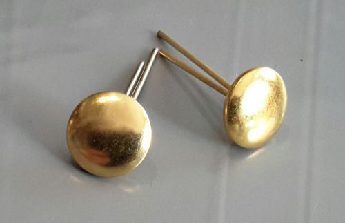 Gold Coloured Cap Button